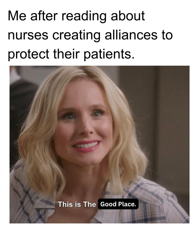 small reminder that people are still showing up for each other!